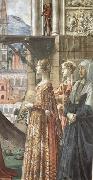 Domenicho Ghirlandaio Details of Heimsuchung Spain oil painting artist